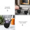 8Ensemble Bol Silicone Noir Doux Pour 7