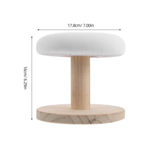 Repassage Compacte Ronde Bois Tissu Mousse Pour Maison 1