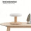 Repassage Compacte Ronde Bois Tissu Mousse Pour Maison 5