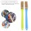 2Pièces Chalk Escalade Roche Poils Naturels Accessoire Portable 8