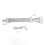Câble d’extension PCIe 5.0 16AWG blanc RTX3090Ti 2