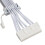 Câble d’extension PCIe 5.0 16AWG blanc RTX3090Ti 5