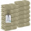 Pacote com 12 Toalhas de Rosto 100% Algodão 30x30cm 550GSM 1