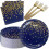 Set da dessert monouso bianco e oro - 35 pezzi 1