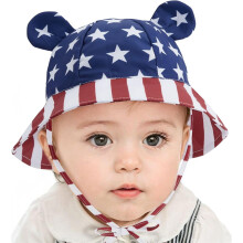 Baby Sun Hat UPF 50+ Toddler Sun Protection Bucket Hats for Boys Girls Infant Wide Brim Beach Hat Baby Bucket Hat 0-4T