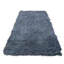 Small 47.2x19.7" Fuzzy Non-Slip Rug for Bedroom, Living Room, Dorm, Nursery – Modern Aesthetic Home Decor
