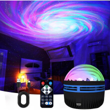 Galaxy Projector,Black Hole Projector with Remote Control for Adults Bedroom Decoration, Party, Nebula Lamp Night Light for Kid Gifts