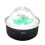 Λάμπα σκηνής με έλεγχο ήχου LED RGB Crystal Ball Μαύρο 1 τεμ. 1