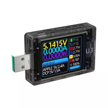 USB feszültségmérő 4-24V6A LCD kijelzővel