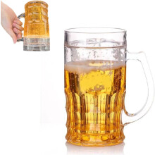 Fake Beer Glass Double Layer200ml Leak-Proof Insulated Mug