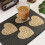 Kreative Herz-Untersetzer PVC-Tischsets, 4-teilig 1