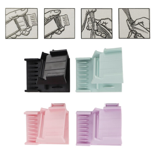 Nozzle Clipper Guard ABS Positioning Comb, 4-Color 2