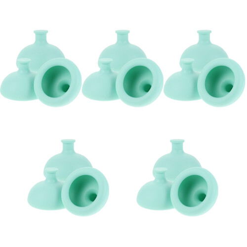 15Stk Silikon Brustmassagecup Baby Phlegm Sauger 2
