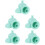 15Stk Silikon Brustmassagecup Baby Phlegm Sauger 6