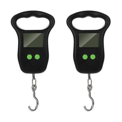 2Stk Digitale Angler- Reisewaage Mit LCD-Display