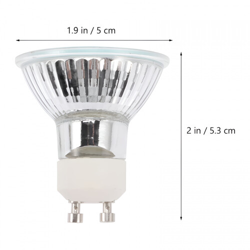 HIBIBUD Wax Warmer Bulb GU10 Socket Wax Diffuser Bulb Candle Light Bulb Replacement 1