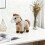 Mini pluche paardje, schattig pony knuffeldier, 23,5 cm 2