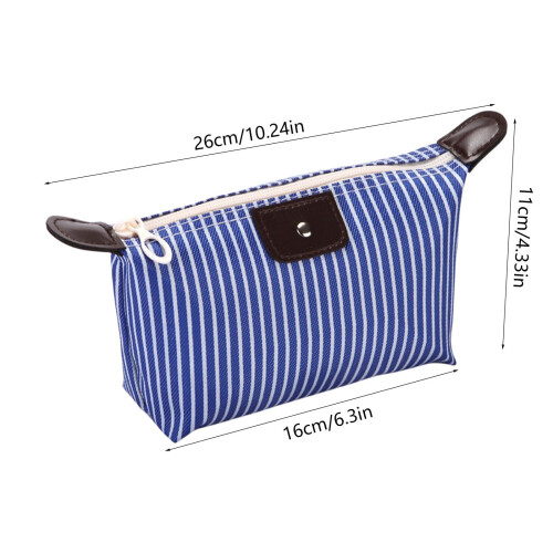Foldable Dumpling-Style Toiletry Bag with Waterproof Lining & Multiple Pockets – Compatible with Carry-On & Weekend Trips 2