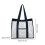 Διαφανής τσάντα Tote από PVC 40x32x20cm 3