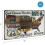 Mapa dos EUA Road66 - Placa de Metal Vintage Decorativa 8x12 polegadas 2