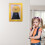 Candy Dispenser Picture Frame Yellow Gumball Style 3