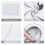 High Density Polyester Screen Backdrop 4.9ft x 6.6ft White for Photography 5