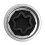 Replacement Steel Locking Wheel Nut Key for Security 523 Silver 3