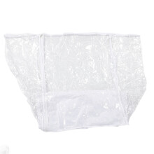 Lebensmittelservice PVC Brotkörbchenabdeckung, 10-stöckig, transparent, faltbarer Blechdeckel