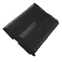 Housse de climatiseur 61 61 76 cm, grille en maille noire.