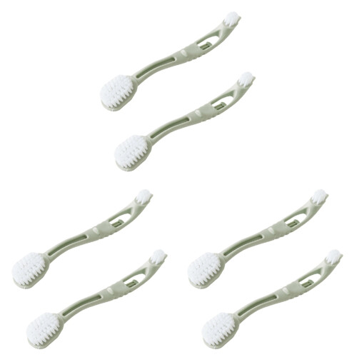6Stk Haushaltsbürsten Schuhreinigung Weicher Hellgrün
