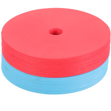30Stk Fußball Trainingsplatten Pe Mehrfarbige Sportmarker Outdoor