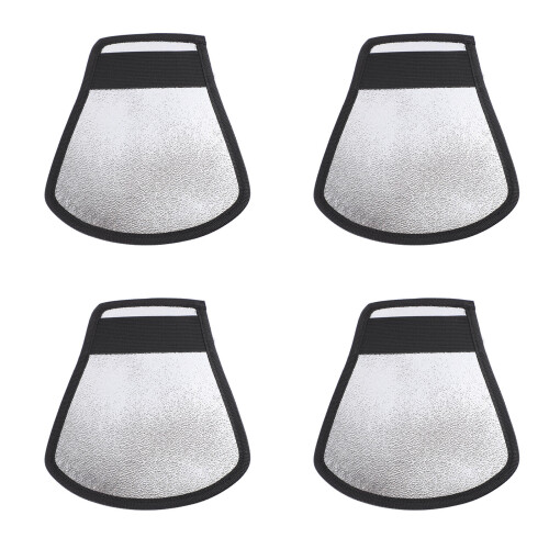 8Stk Blitzreflektor Diffusor Aus Hochwertigem Material Schwarz