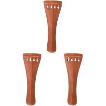 3Stk Violin Zubehör Holz Saitenhalter 4/4 Für Klaren