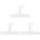 3Pcs Acrylic Charcuterie Handle Templates White DIY Woodwork Stencils 1