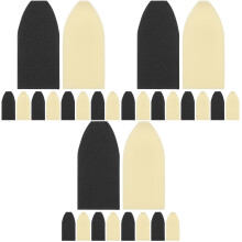 30Pièces Garnitures Archet Violon Plastique Légères Multicolores
