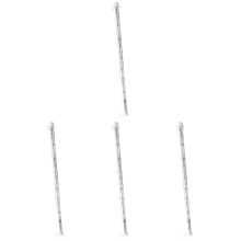 4Ensembles Étiquettes Notes Touche Erhu En Aluminium Et Plastique Gris