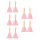 10Pièces Main En Fer Et Bois Rose Pour Et Table 1