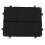 Panneau d’affichage pour patch, boucle en nylon, noir S 15