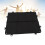 Panneau d’affichage pour patch, boucle en nylon, noir S 16
