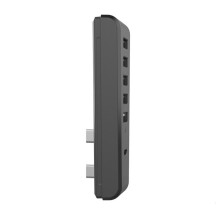 Hub USB de 6 puertos para consolas de juegos: 4 puertos USB 2.0, 1 puerto USB