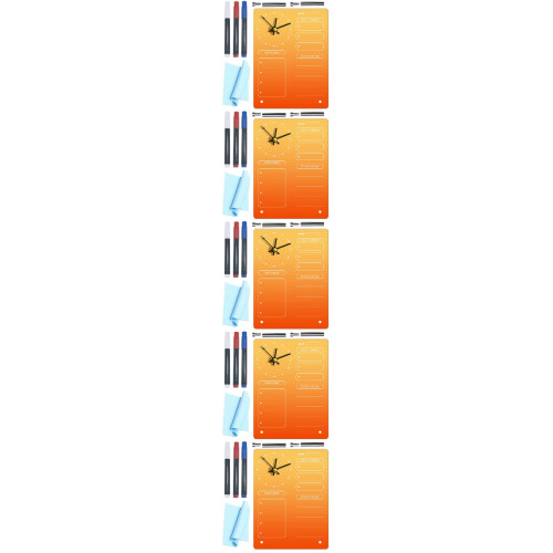 5Ensembles Tableau Multi-Usage Coloré