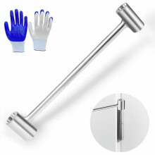Outil de réglage de charnière de porte – Acier 45#, 14 mm et 19 mm