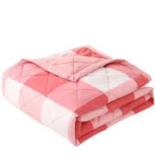 Twin Quilt Blanket, Skin-Friendly Washed Cotton Comforter (78.74x59.05in), All-Season Thin Blanket for Twin Beds