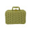 Small Wicker Storage Basket with Handles and Lid – Army 1