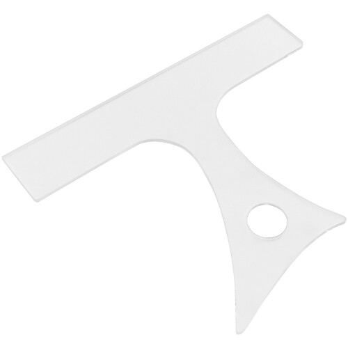 3Pcs Acrylic Charcuterie Handle Templates White DIY Woodwork Stencils 2