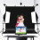 Party Photo Backdrop 4.9ft x 9.8ft Soft Light Polyester Wrinkle Resistant Black 4