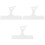 3Pcs Acrylic Charcuterie Handle Templates White DIY Woodwork Stencils 4