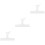 3Pcs Acrylic Charcuterie Handle Templates White DIY Woodwork Stencils 6