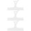 3Pcs Acrylic Charcuterie Handle Templates White DIY Woodwork Stencils 9