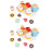 2Sets Robustes Kinder Tee-Set Aus Holz Und Kunststoff Bunt 6